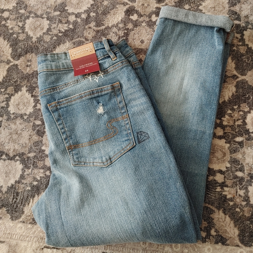 BNWT Light Blue Distressed Junior Women's Ardene Jeans